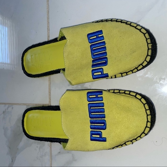 PUMA FENTY green espadrilles - Picture 4 of 6